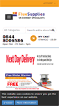 Mobile Screenshot of fluesupplies.com